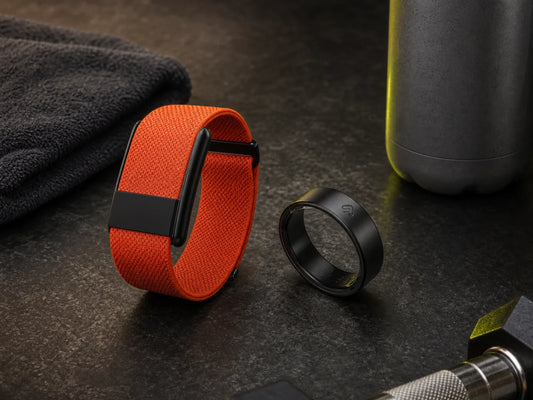 JCVital screenless smart band for work walking and gym routines