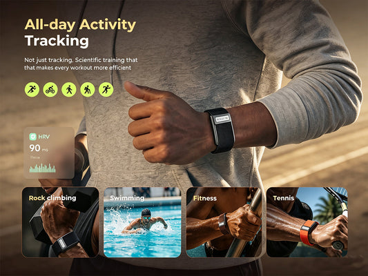 Best Screenless Fitness Trackers for HRV, Sleep, Workouts, and Battery Life