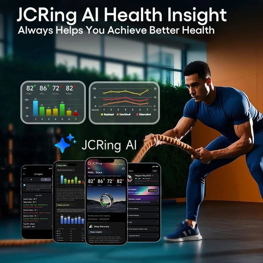 Smart Ring for Health Tracking: Sleep, Heart Rate, Recovery and Wellness Monitoring