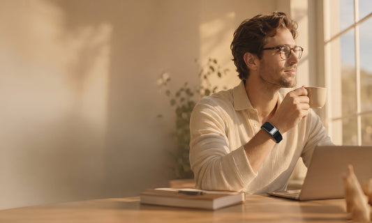 JCVital Pro V8 screenless smart band for activity and heart rate trends