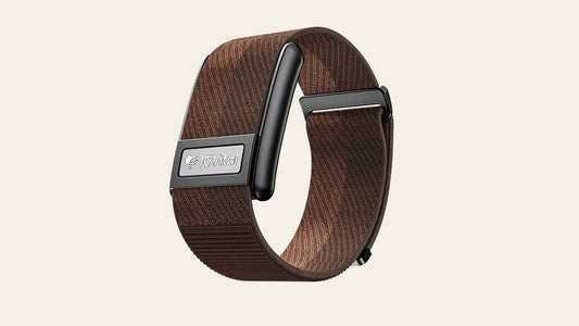 JCVital Pro V8 screenless smart band in brown