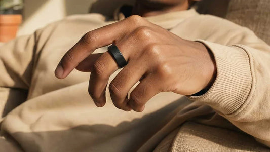 JCRing Med X3 worn on the hand